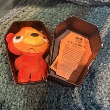 Deddy Bears Series 6 Mystery Blind Coffin 4" Plush - Ultra Rare HTF Sizzlebear