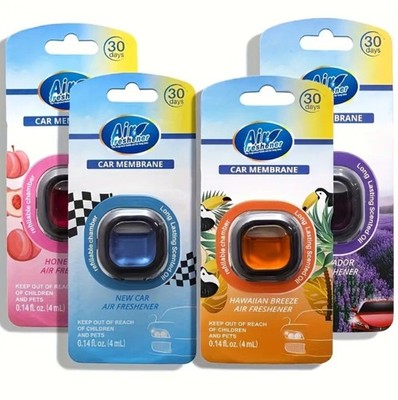 Auto-Lufterfrischer Clips Duftauswahl (3er Pack) 4ml Air Freshener