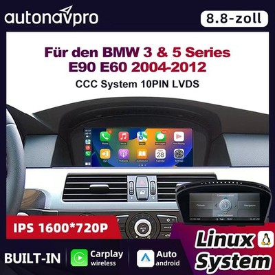 Linux Carplay Android Auto für BMW CCC 5er E60 E61 E90 E91 E93 Bluetooth Navi