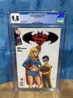 Superman/Batman #77 CGC 9.8 Graded Ale Garza ! (DC Comics 2010) Supergirl Robin