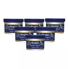 Wright's Silver Cleaner and Polish Cream - 8 Oz 6 PACK