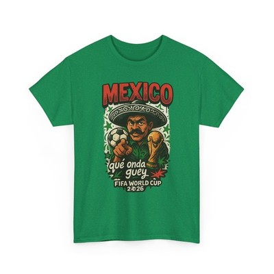 Mexico Charro Soccer Shirt | Qué Onda Güey FIFA World Cup 2026 Tee