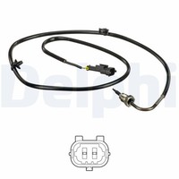 Sensor Abgastemperatur Delphi TS30179 Vor RußPartikelfilter FüR Opel Corsa S07