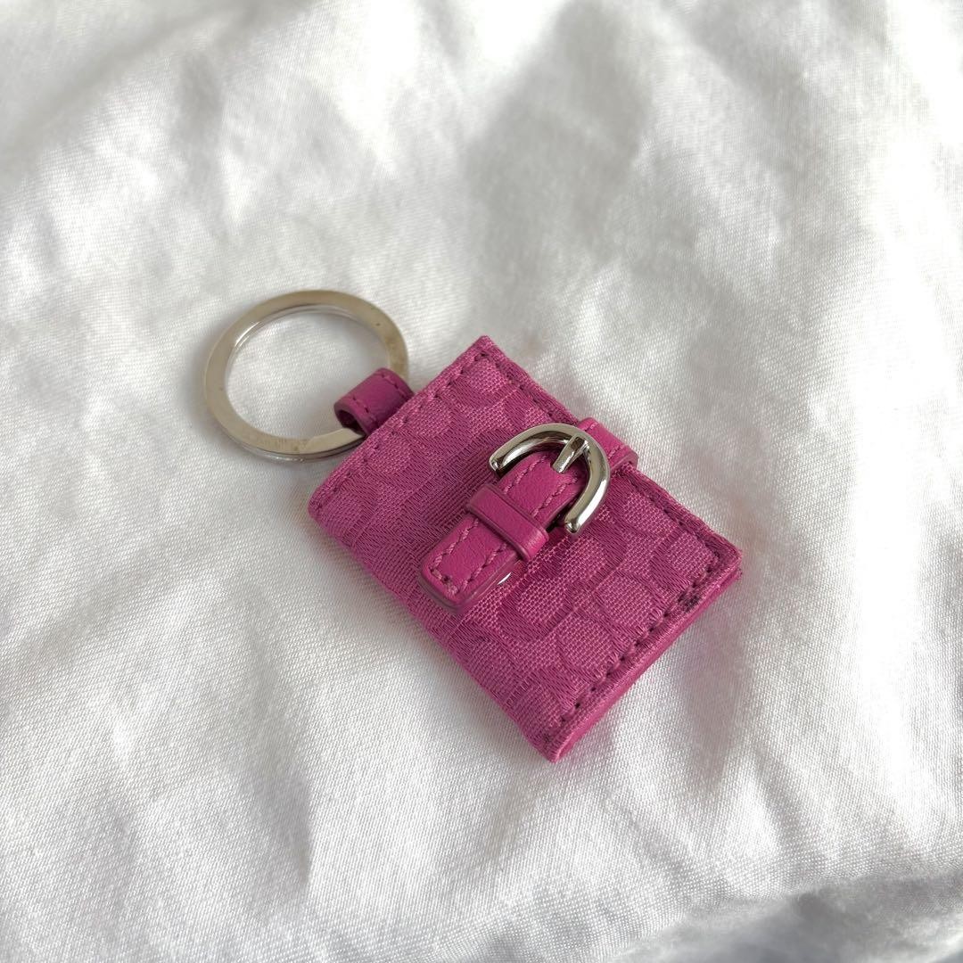 Coach Signature Picture Frame Charm Pink | eBay