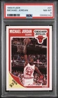 1989 Fleer NBA Michael Jordan PSA 8 Near MINT Card #21 Chicago Bulls