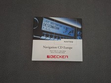 BECKER TRAFFIC PRO HIGHSPEED NAVI CD SET EUROPA DEUTSCHLAND 2005 VERSION 3.2