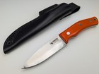 Casstrom No 10 SFK Knife Orange G10 Handle 14C28N Stainless Blade Sweden Made — photo 1