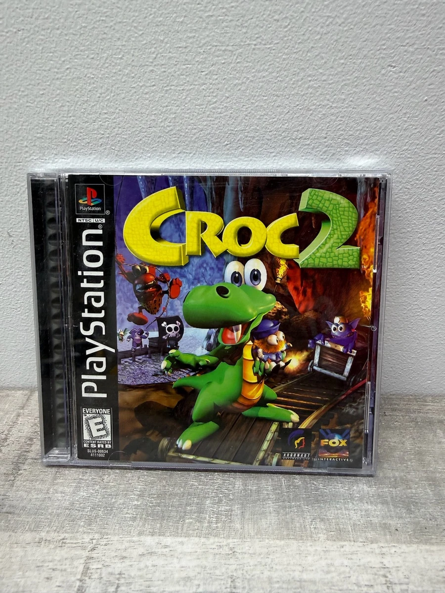 Sony PlayStation 1 Video Games Action & Adventure Croc 2 for sale