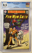 ALL-STAR WESTERN #1 CGC 8.5 White Pages 1970 POW-WOW SMITH Gil Kane Cover