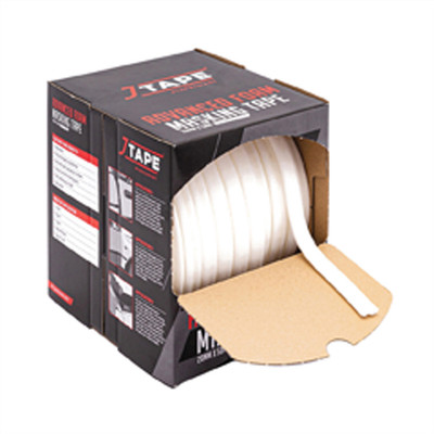 JTAPE Unlimited 1011.2050 Advanced Foam Masking Tape, 50 m L x 20 mm W x 9 mm TH