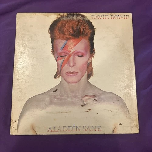 David Bowie Aladdin Sane Vinyl LP 1973 RCA Record LSP-4852 Gatefold