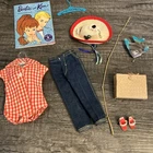 Vintage Barbie Fashion 967 Picnic Set Outfit - COMPLETE 1960s Mattel Set