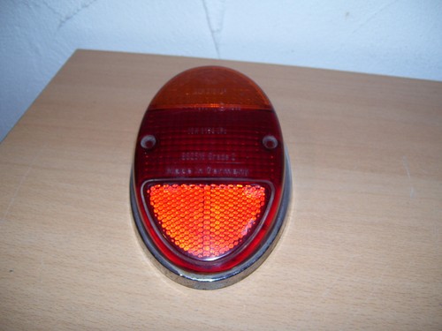 Rücklicht Rückleuchte Hella BS2516 VW Käfer mit Chromring  IGM 21555 #99a
