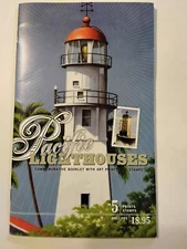 PACIFIC LIGHTHOUSES USA 2007 COMMEMORATIVE BOOKLET ART PRINTS & STAMPS