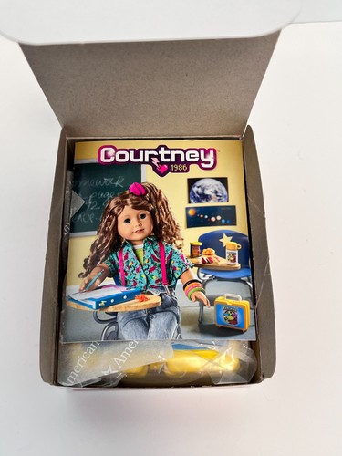 American Girl Puppe, Courtney's PacMan Brotdose Set Neu offene Box - Bild 2 von 3