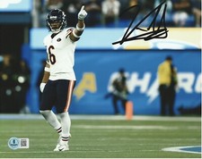 KYLER GORDON SIGNED CHICAGO BEARS CORNERBACK 8x10 PHOTO - BECKETT COA KYLER GORDON SIGNED CHICAGO BEARS CORNERBACK 8x10 PHOTO - BECKETT COA