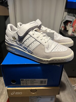 Size 9m- adidas Forum 84 Low x Sneakersnstuff Core White 2021