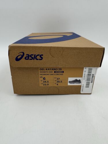 ASICS Women's Gel-Kayano 29 Size 6 Running Shoes Grey Purple Ortholite Foam - Picture 11 of 11