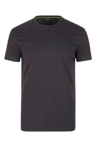 Boss T Shirt Uomo Teebo Nero Bianco Blu Grigio Giallo Uomo Hugo Boss 50492057 - Foto 3 di 31