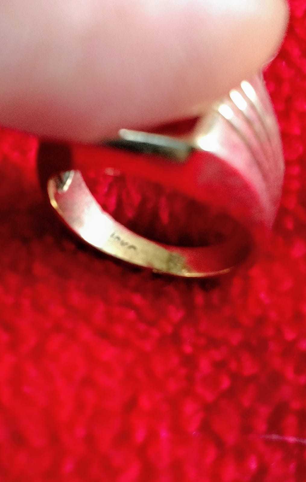 10K Yellow Gold Ruby Solitaire Ring - image 5