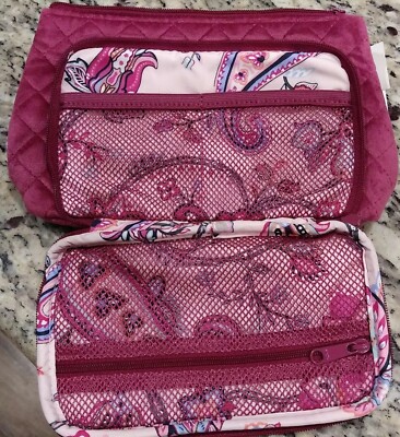 NWT~Vera Bradley Majestic Magenta ~Compact Organizer Breast