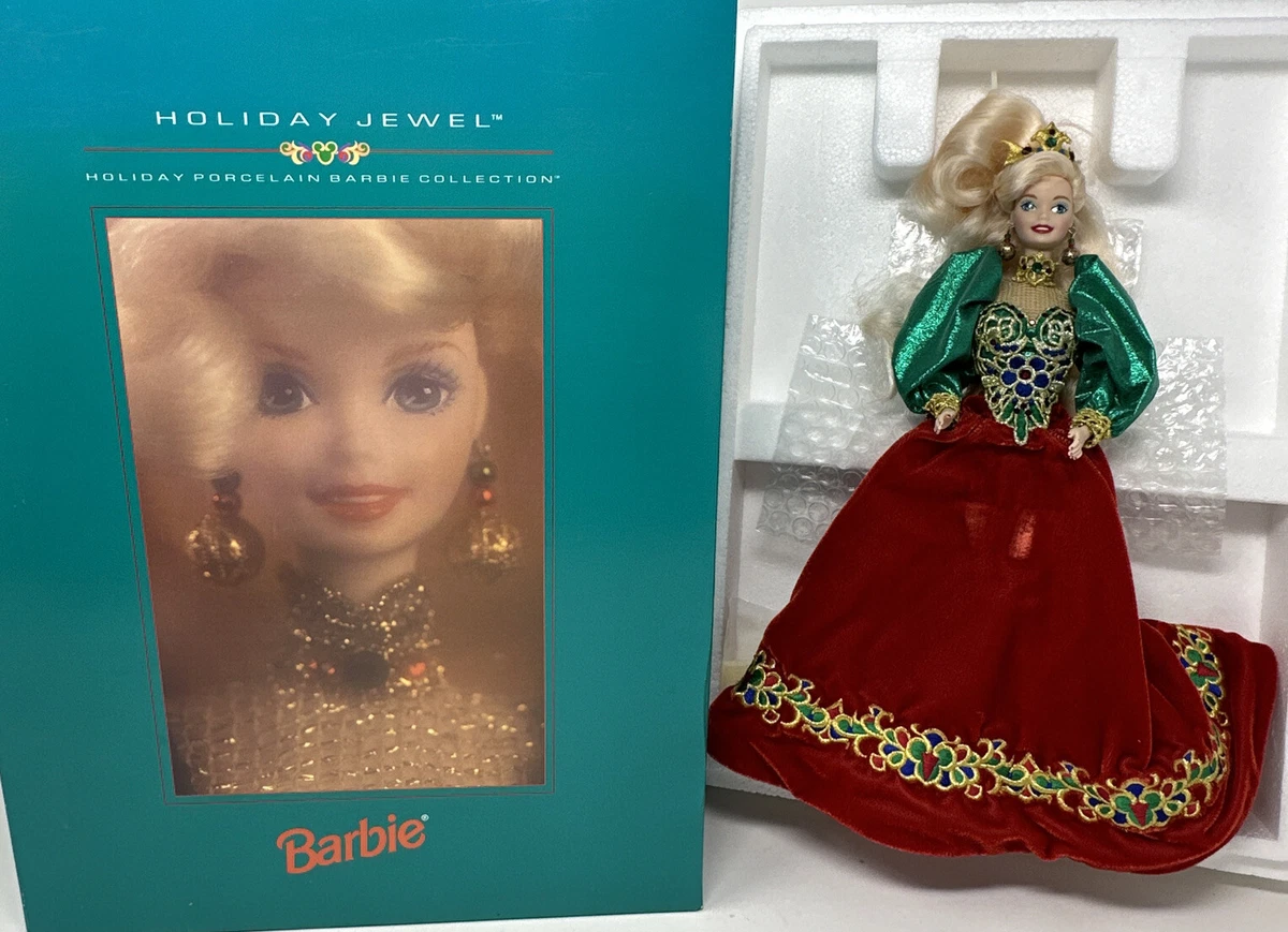 Porcelain Barbie Dolls & Doll Playsets without Vintage 1995 Year