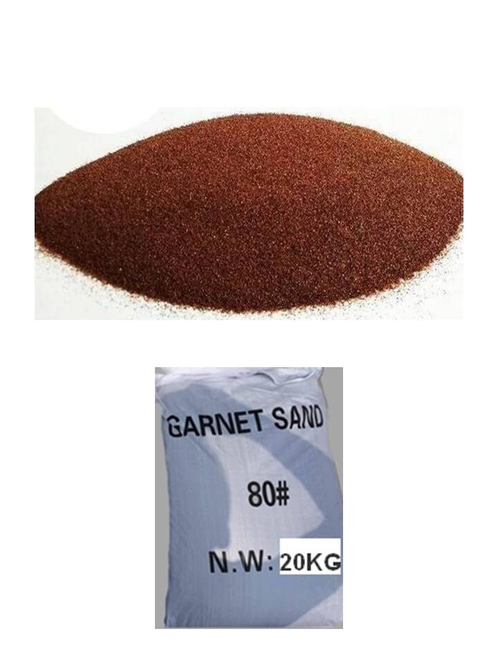 Sableuse mobile de 56L avec sac d'abrasif garnet 80A pour décapage - 2
