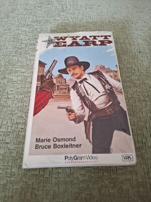 VHS Video Kassette Wyatt Earp Marie Osmond Bruce Bixleitner Vintage deutsch