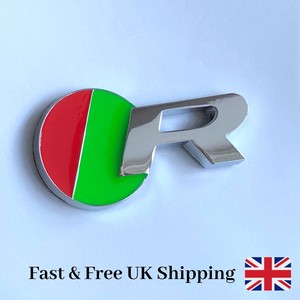 Jaguar R Sport Badge Chrome Rear Boot F-Type S-Type F-Pace XF XK XJ XE