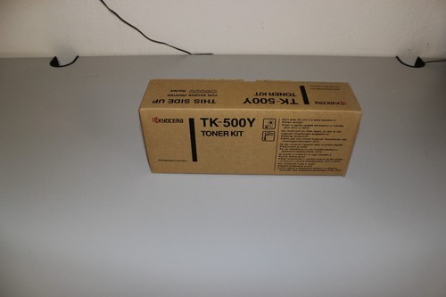 KYOCERA TK-500Y Yellow / Gelb Original Toner - Afbeelding 2 van 2