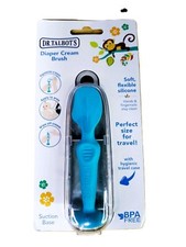Dr. Talbot's MINI Diaper Cream Soft Silicone Brush w/Case - Suction Base SEALED 