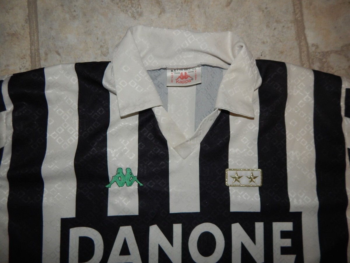 JUVENTUS KAPPA DANONE VINTAGE JERSEY TRIKOT CAMISETA MAILOT