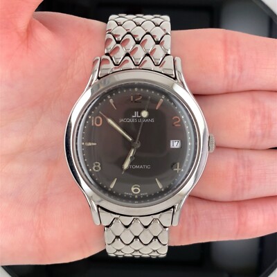 Jacques Lemans Collection 1-880 Mechanical Men s Watch $2000 Retail