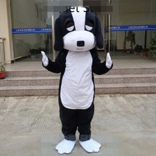 Halloween Cartoon Puppy Dog Cosplay Mascot Costume Party Xmas Outfit Carnival