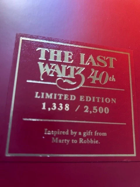 THE BAND THE LAST WALTZ COLLECTOR'S EDITION 4CD & 2BLU-RAY BOX SET — 第 2/2 张图片