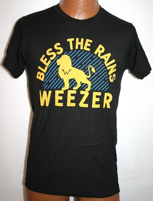 WEEZER 2018 Bless The Rains TOTO Africa Cover T-SHIRT Small Rock 