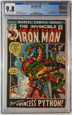 Iron Man #50 (1972) CGC 9.8