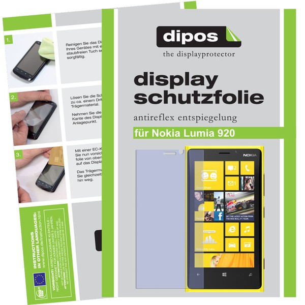 1X Schutzfolie FüR Nokia Lumia 920 Matt Display Antireflex-image