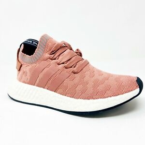 NMD Primeknit Raw Pink Womens Size 6.5 Sneakers BY8782 |