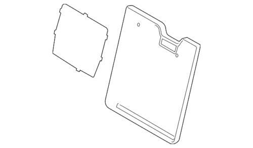Soporte inferior de consola frontal para Ford F-150 F-250 F-350 2015-2021 (N/P FL3Z-96625A80-B)