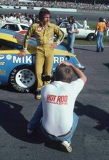 Dale Earnhardt Sr Poses For A Hot Rod Magazine Photographer 1980 OLD PHOTO