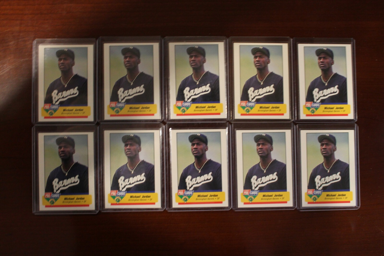 1994 Fleer Pro Cards #633 Michael Jordan Lot of 10 Birmingham Barons - NM |  eBay