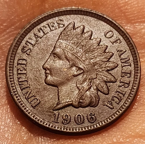 1906 INDIAN HEAD PENNY CENT - BU BN