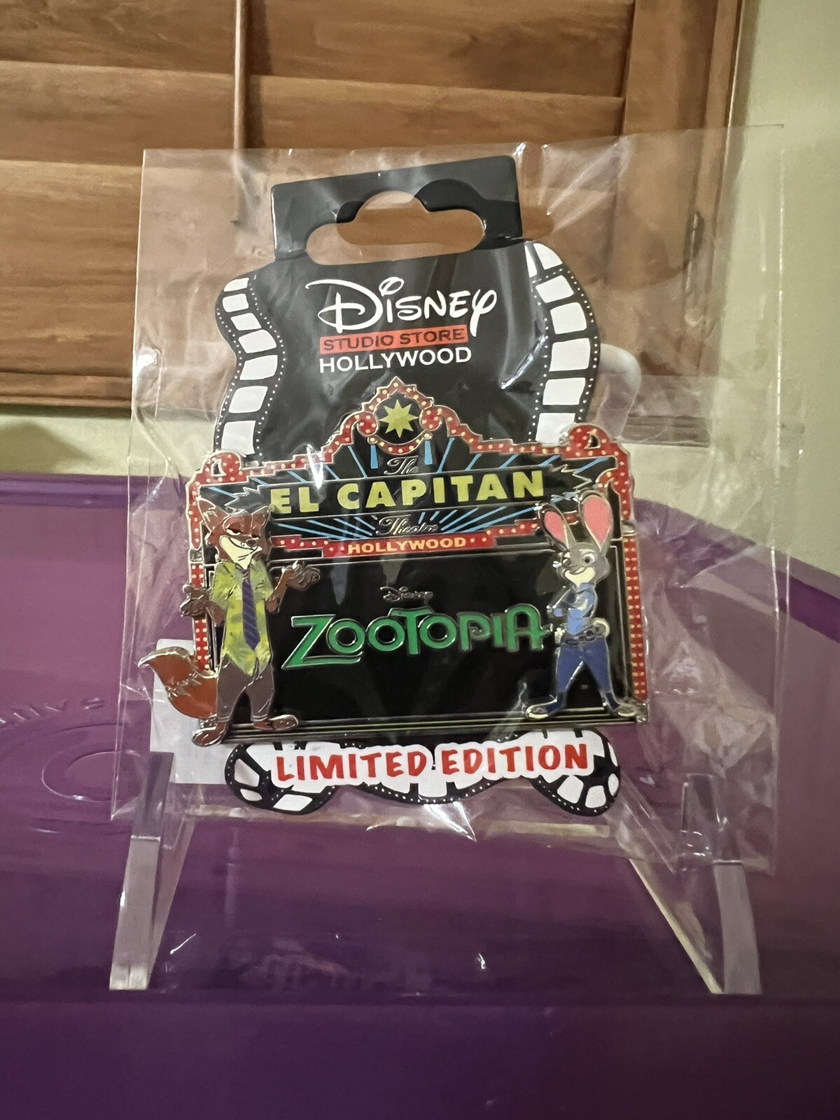 Dsf Disney Zootopia marquee Pin