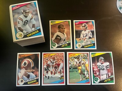 1984 TOPPS NFL FOOTBALL Cards #1-#396 *YOU PICK / You Choose* - Buy 1 Get 1 FREE