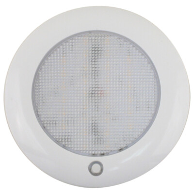 SCANDVIK SLIM 5'' DOME LIGHT  WARM WHITE/RED 10-30V