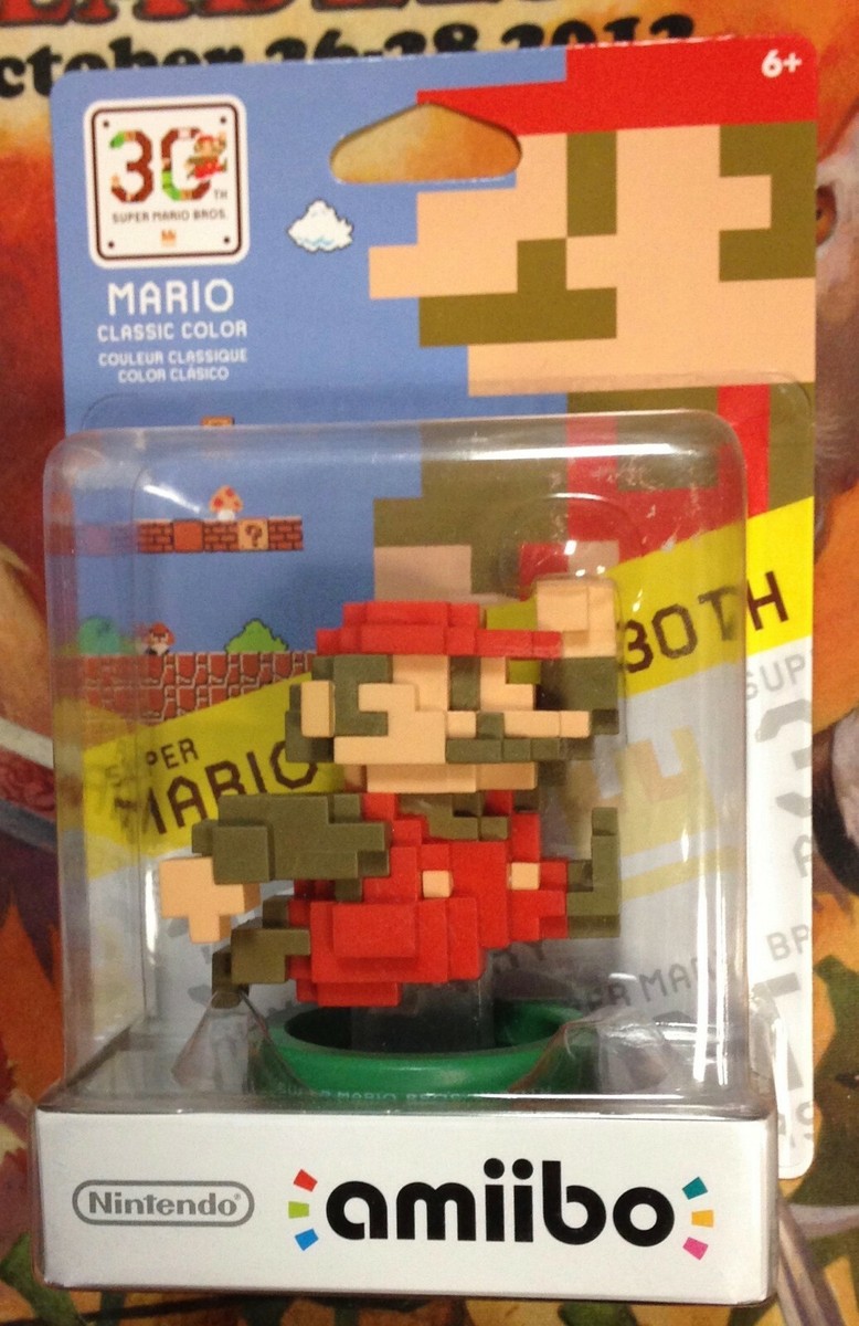 Super Mario Bros. 30th Anniversary 8-Bit Mario Amiibo