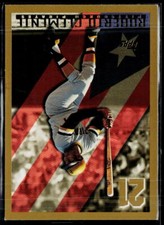 1998 Topps #21 Roberto Clemente Minted in Cooperstown
