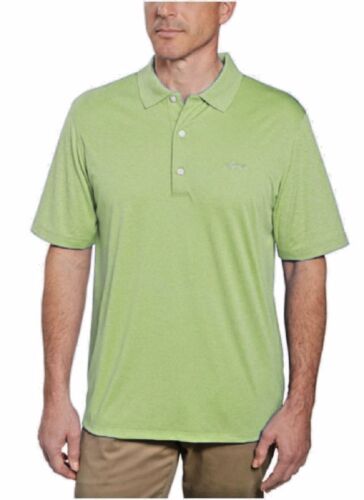 Polo Greg Norman Signature ML75 Golf Play Dry verde taglia S M - Foto 3 di 3