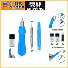 Durable Alloy Steel Ring Screwdriver Bit Set - Battery & Wifi Access Essential